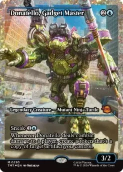 Donatello, Gadget Master (#293) (fracture foil) (showcase) - Teenage Mutant Ninja Turtles Varianten