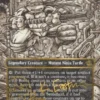 Donatello, Mutant Mechanic (#302) (foil) (borderless) - Teenage Mutant Ninja Turtles Varianten