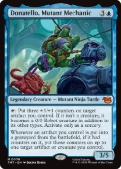 Donatello, Mutant Mechanic (foil) - Teenage Mutant Ninja Turtles