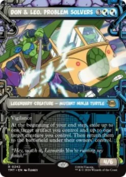 Don & Leo, Problem Solvers (foil) (showcase) - Teenage Mutant Ninja Turtles Varianten