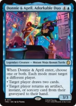 Donnie & April, Adorkable Duo - Teenage Mutant Ninja Turtles Eternal-Legal