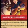 Don't Let the Frostbite Bite (foil) - Shimmering Skies