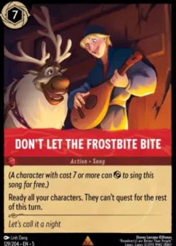 Don't Let the Frostbite Bite (foil) - Shimmering Skies
