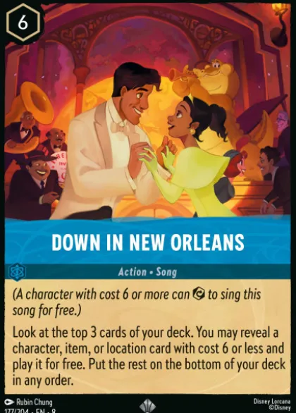 Down in New Orleans (foil) - Reign of Jafar