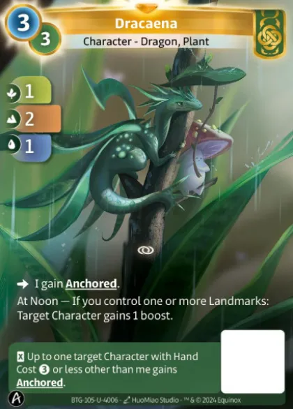 Dracaena (U-4006) - Altered Kickstarter Uniques