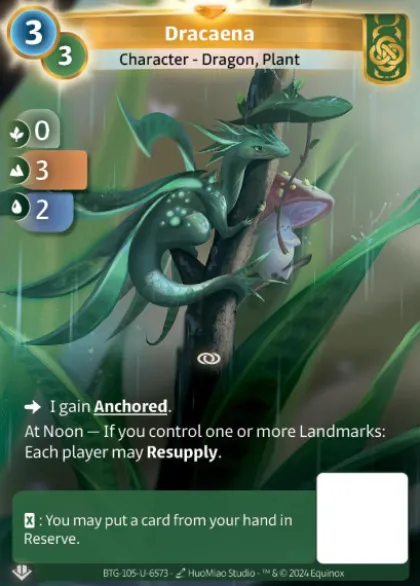 Dracaena (U-6573) - Altered Non-Kickstarter Uniques