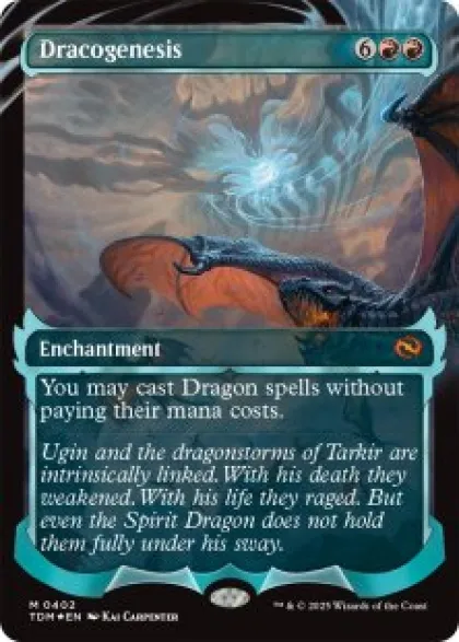 Dracogenesis (#402) (foil) (showcase) - Tarkir: Dragonstorm Varianten