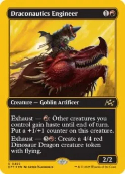 Draconautics Engineer (#459) (first-place foil) - Aetherdrift First-Place Box Toppers