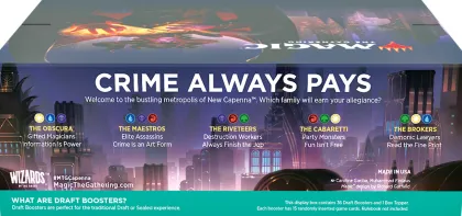 Draft Boosterbox Streets of New Capenna (36 boosters - incl. foil box topper)