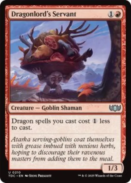 Dragonlord's Servant - Tarkir: Dragonstorm Commander