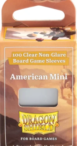Dragon Shield American Mini Board Game Sleeves - Non-Glare 41 x 63 mm (100 stuks)