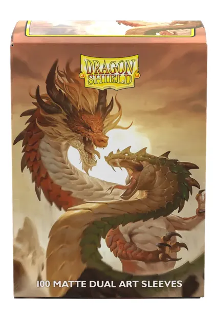 Dragon Shield - Art Sleeves Dual Matte: Wood Snake 2025 (100 stuks)