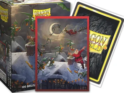 Dragon Shield - Brushed Art Sleeves: Christmas 2023 (100 stuks)