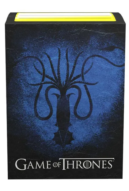 Dragon Shield Brushed Art Sleeves: Game of Thrones - House of Greyjoy (100 stuks)