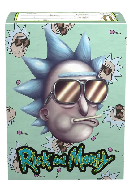 Dragon Shield - Brushed Art Sleeves: Rick and Morty - Cool Rick (100 stuks)