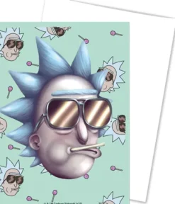 Dragon Shield - Brushed Art Sleeves: Rick and Morty - Cool Rick (100 stuks)