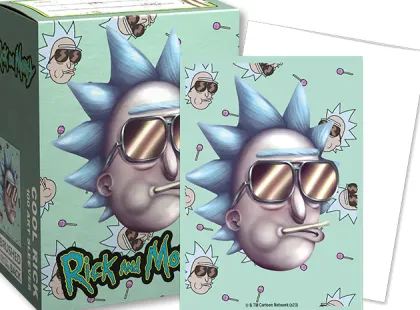 Dragon Shield - Brushed Art Sleeves: Rick and Morty - Cool Rick (100 stuks)