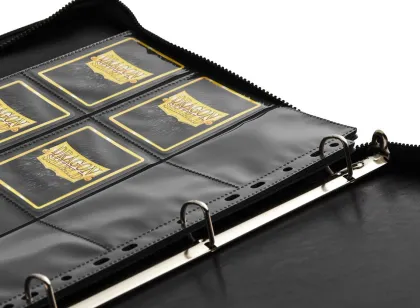 Dragon Shield Card Codex 360 Pocket Zipster Portfolio Black