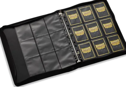 Dragon Shield Card Codex 360 Pocket Zipster Portfolio Black
