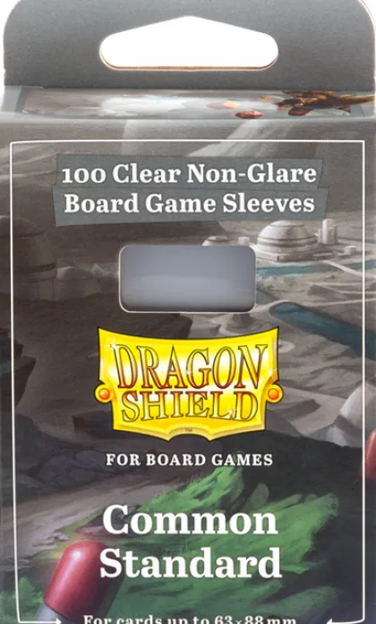 Dragon Shield Common Standard Board Game Sleeves - Non-Glare 63 x 88 mm (100 stuks)