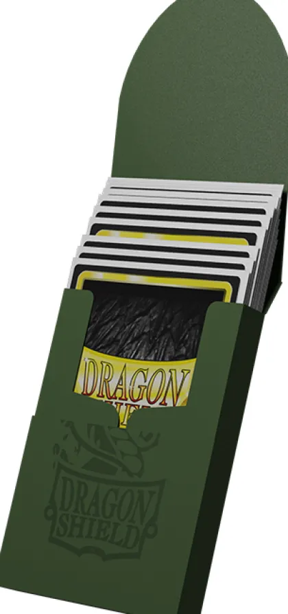 Dragon Shield Cube Shell Forest Green (8 stuks)