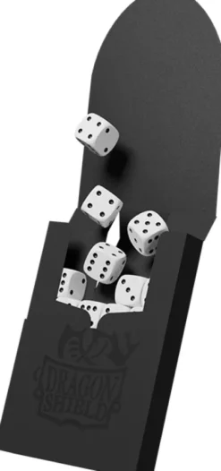 Dragon Shield Cube Shell Shadow Black (8 stuks)