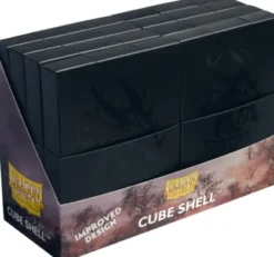Dragon Shield Cube Shell Shadow Black (8 stuks)
