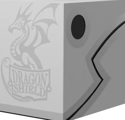 Dragon Shield Double Shell Ashen White and Black
