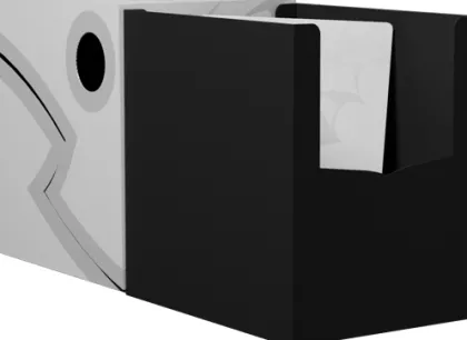 Dragon Shield Double Shell Ashen White and Black