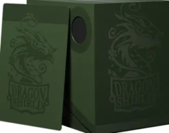Dragon Shield Double Shell Forest Green and Black