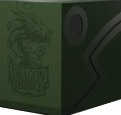 Dragon Shield Double Shell Forest Green and Black