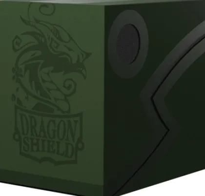 Dragon Shield Double Shell Forest Green and Black