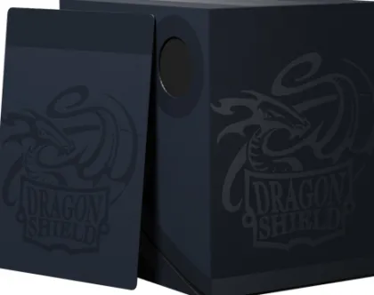 Dragon Shield Double Shell Midnight Blue and Black