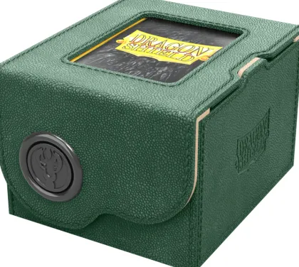 Dragon Shield - Dragon Lock Deckbox 150+: Green & Sand