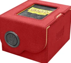 Dragon Shield - Dragon Lock Deckbox 150+: Red & Lemon