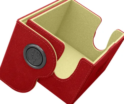 Dragon Shield - Dragon Lock Deckbox 150+: Red & Lemon