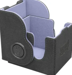 Dragon Shield - Dragon Lock Deckbox 100+: Black & Lilac