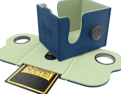 Dragon Shield - Dragon Lock Deckbox 100+: Blue & Mint