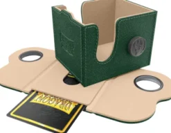 Dragon Shield - Dragon Lock Deckbox 100+: Green & Sand