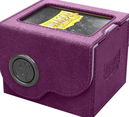Dragon Shield - Dragon Lock Deckbox 100+: Purple & Frost