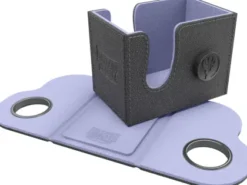 Dragon Shield - Dragon Lock Deckbox 80+: Black & Lilac