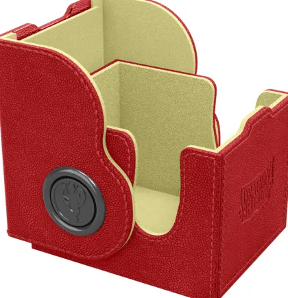 Dragon Shield - Dragon Lock Deckbox 100+: Red & Lemon