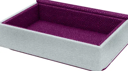 Dragon Shield - Dragon Lock Tray: Purple & Frost