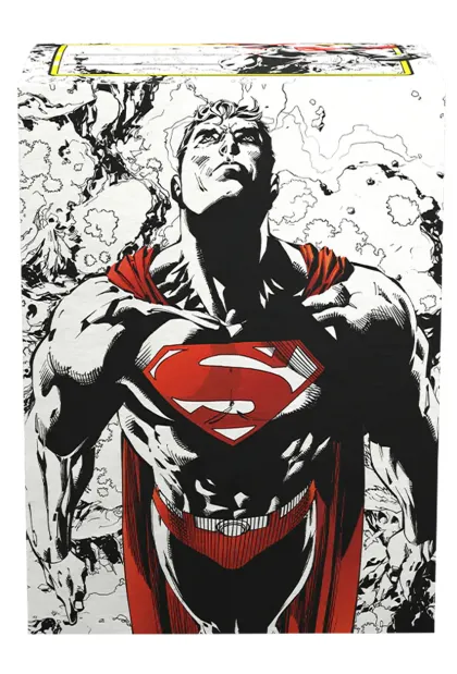Dragon Shield Dual Matte Art Sleeves: Superman - Core Red/White (100 stuks)