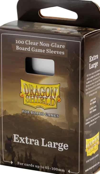 Dragon Shield Extra Large Board Game Sleeves - Non-Glare 65 x 100 mm (100 stuks)