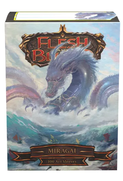 Dragon Shield Flesh and Blood Sleeves Matte - Miragai (100 stuks)