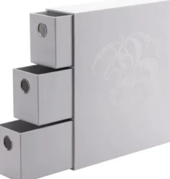 Dragon Shield - Fortress Card Drawers: White (3 drawer)