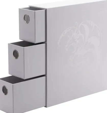 Dragon Shield - Fortress Card Drawers: White (3 drawer)