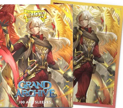 Dragon Shield - Grand Archive Art Sleeves: Azrael Archangel Of Materia (100 stuks)