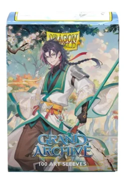 Dragon Shield - Grand Archive Art Sleeves Matte: Jin, Fate Defiant (100 stuks)